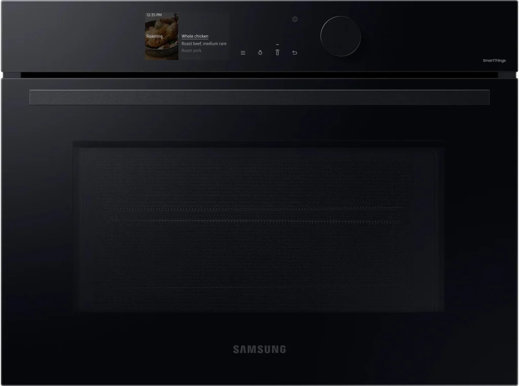 Samsung NQ5B6753CAK czarny piekarnik kompaktowy z funkcją mikrofali do zabudowy 50 l